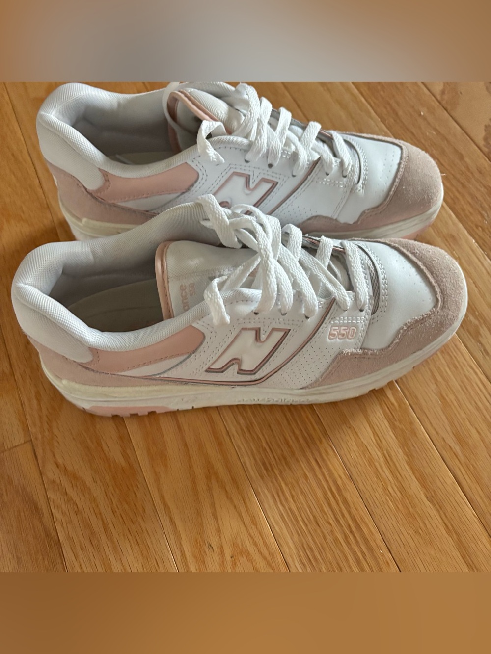 New Balance 550 light pink women’s size 8.5